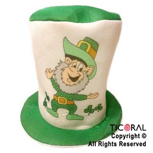 SOMBRERO GALERA SAN PATRICIO CON DUENDE x 1